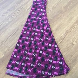 LuLaRoe maxi skirt medium